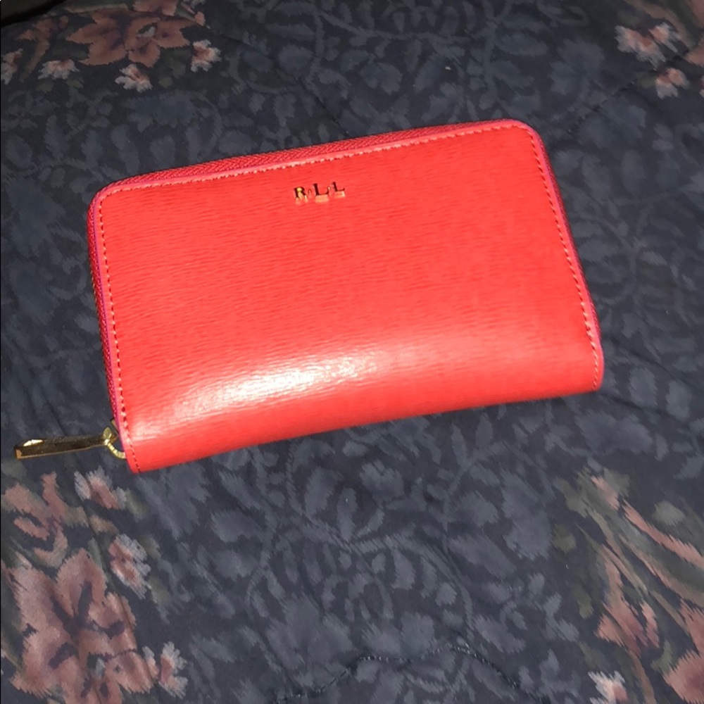 Red Ralph Lauren Wallet